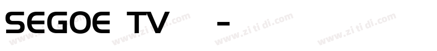 Segoe TV兰亭黑字体转换